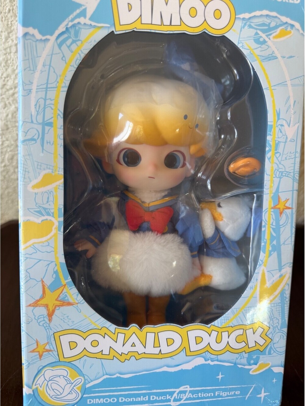 POP MART DIMOO Disney Donald Duck 90 Action Figure New Sealed Box US SELLER
